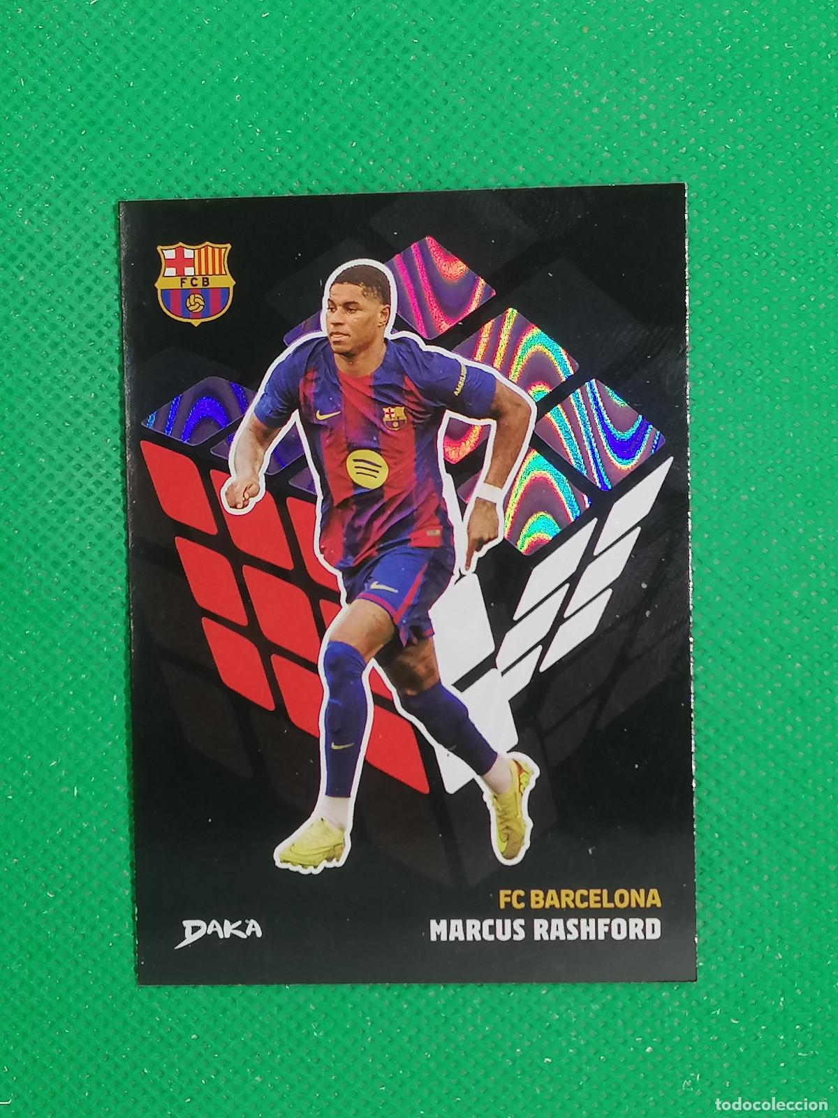 Cromos de F&uacute;tbol: GC-5 MARCUS RASHFORD CUBE NUMERADA /175 WAVE ⚽ DAKA TOP AUDIENCE BARCELONA 2025 2026 25 26 ⚽