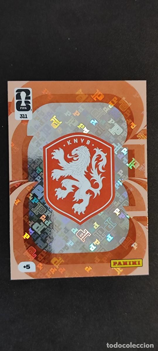 Cromos de F&uacute;tbol: ADRENALYN XL FIFA WORLD CUP 2026 CARD ESCUDO HOLANDA # 311 PANINI