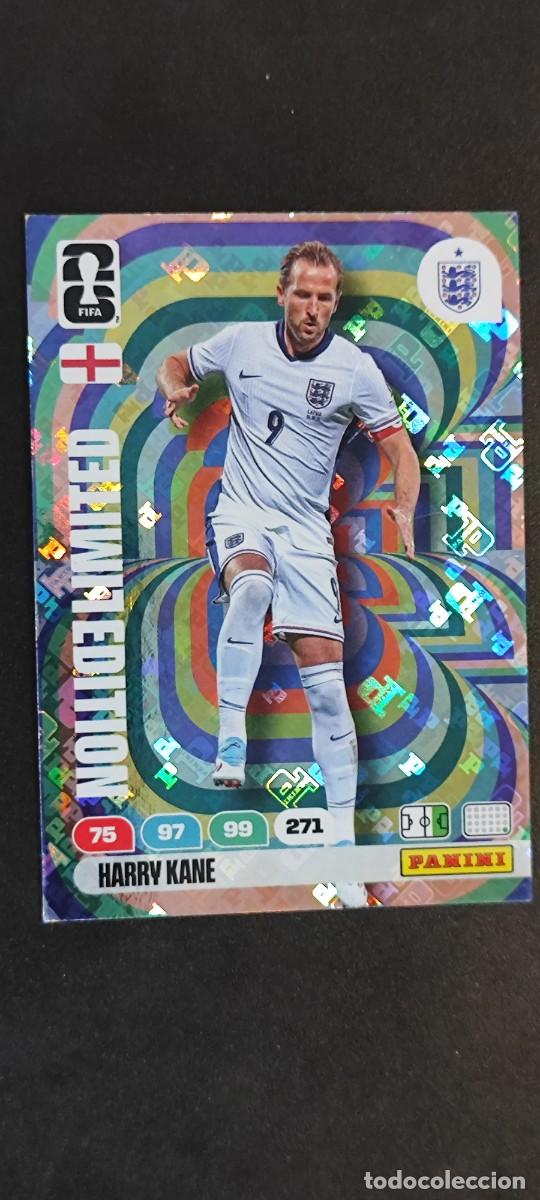 Cromos de F&uacute;tbol: ADRENALYN XL FIFA WORLD CUP 2026 CARD LIMITED EDITION KANE INGLATERRA # PANINI
