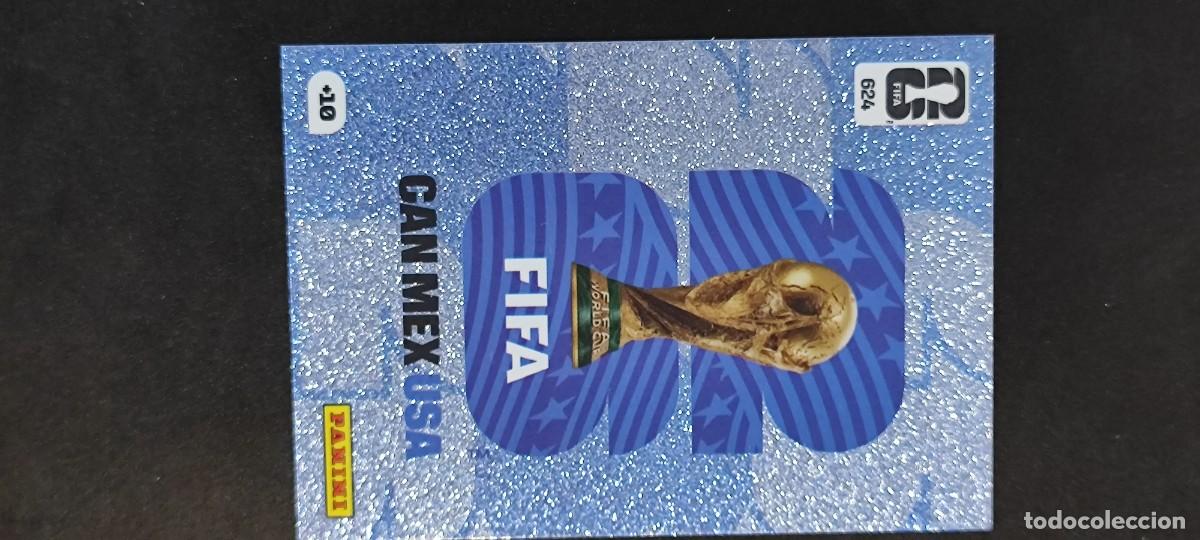 Cromos de F&uacute;tbol: ADRENALYN XL FIFA WORLD CUP 2026 CARD ICONO CUP WORLD AZUL/BLUE # PANINI