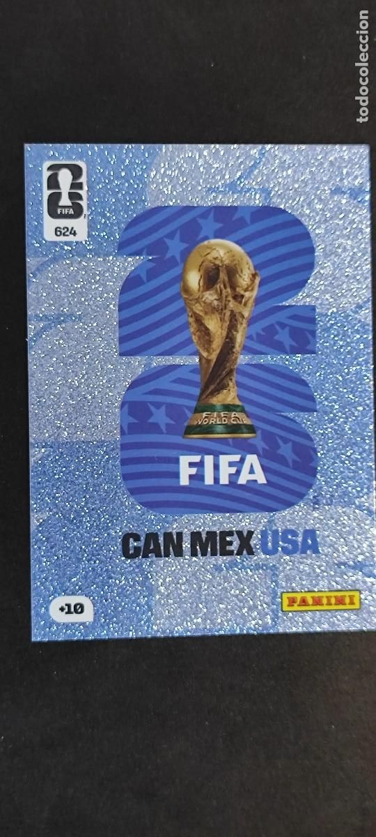 Football Stickers: ADRENALYN XL FIFA WORLD CUP 2026 CARD EMBLEMA FIFA 2026 # 624 PANINI