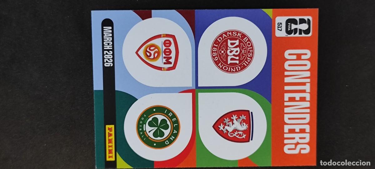 Cromos de F&uacute;tbol: ADRENALYN XL FIFA WORLD CUP 2026 CARD CONTENDERS # 517 PANINI