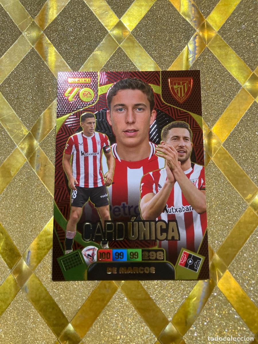 Cromos de F&uacute;tbol: CROMO DE FUTBOL DE MARCOS CARD UNICA ATHLETIC BILBAO DREAM BOX ADRENALYN 2025 2026 PANINI !