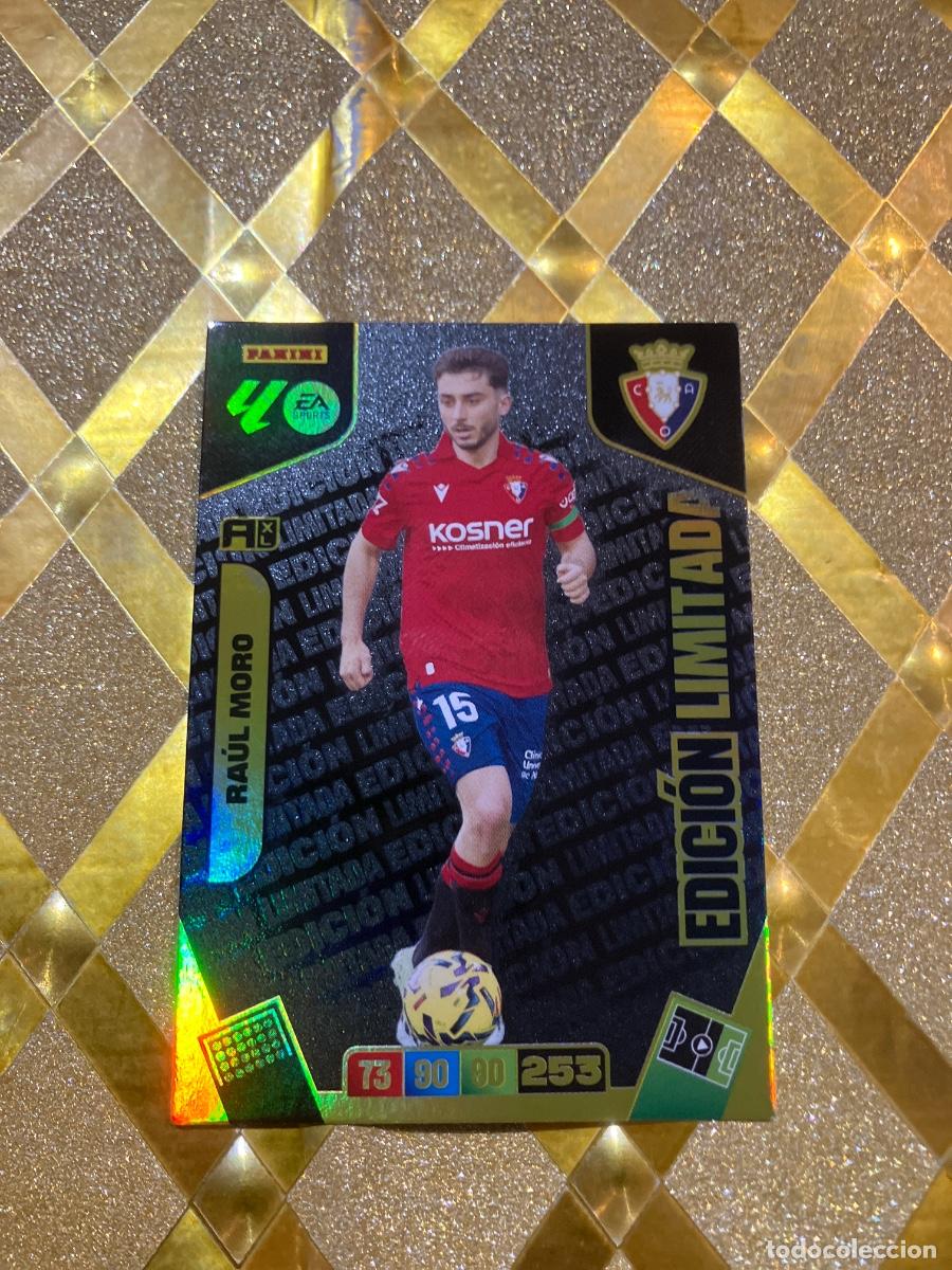 Cromos de F&uacute;tbol: CROMO DE FUTBOL RAUL MORO OSASUNA EDICION LIMITADA DREAM BOX ADRENALYN 2025 2026 PANINI !