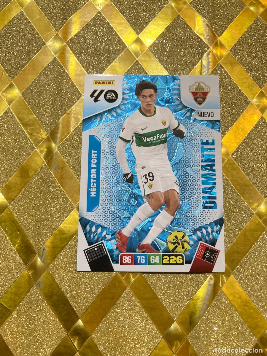 Cromos de F&uacute;tbol: CROMO DE FUTBOL HECTOR FORT ELCHE DIAMANTE EDICION LIMITADA DREAM BOX ADRENALYN 2025 2026 PANINI !