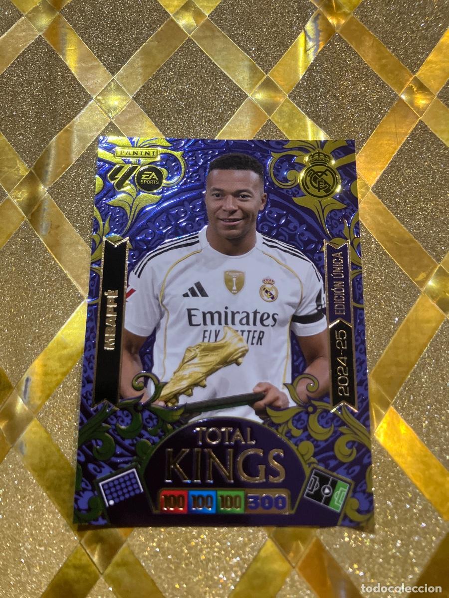 Cromos de F&uacute;tbol: CROMO FUTBOL MBAPPE REAL MADRID 2024 BOTA DE ORO DREAM BOX TOTAL KINGS ADRENALYN 2025 2026 PANINI !