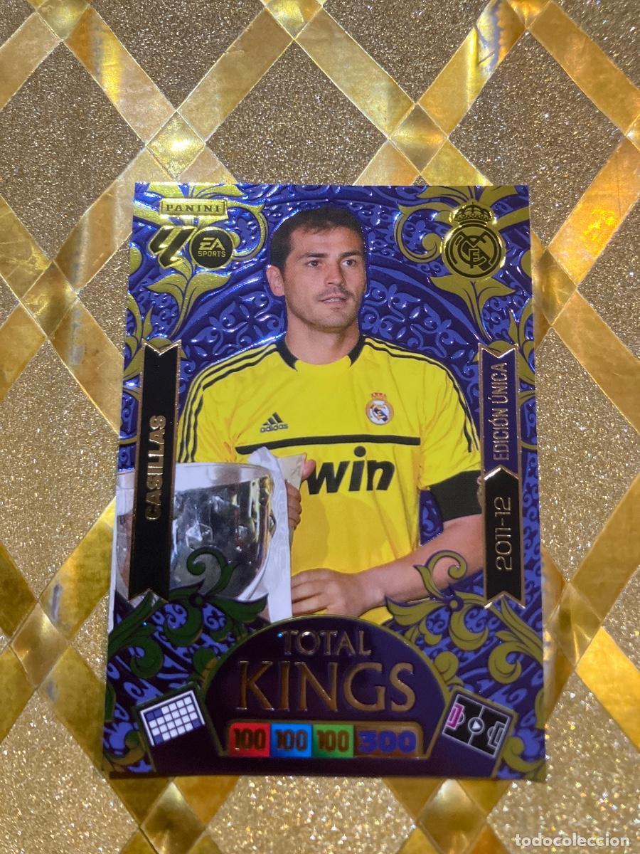 Cromos de F&uacute;tbol: CROMO FUTBOL CASILLAS REAL MADRID 2011 - 2012 DREAM BOX TOTAL KINGS ADRENALYN 2025 2026 PANINI !