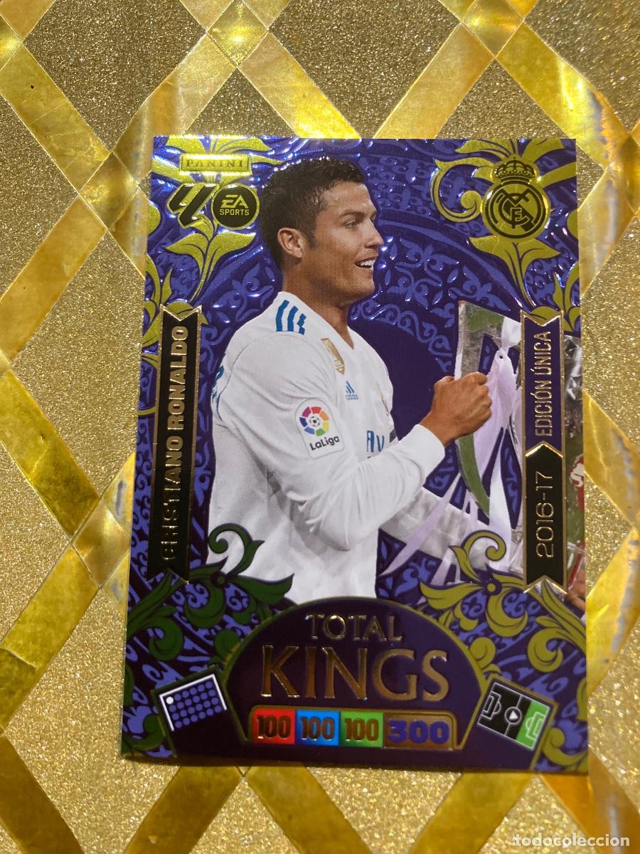 Fu&szlig;ball-Sticker: CROMO FUTBOL RONALDO REAL MADRID 2016 2017 DREAM BOX TOTAL KINGS ADRENALYN 2025 2026 PANINI !