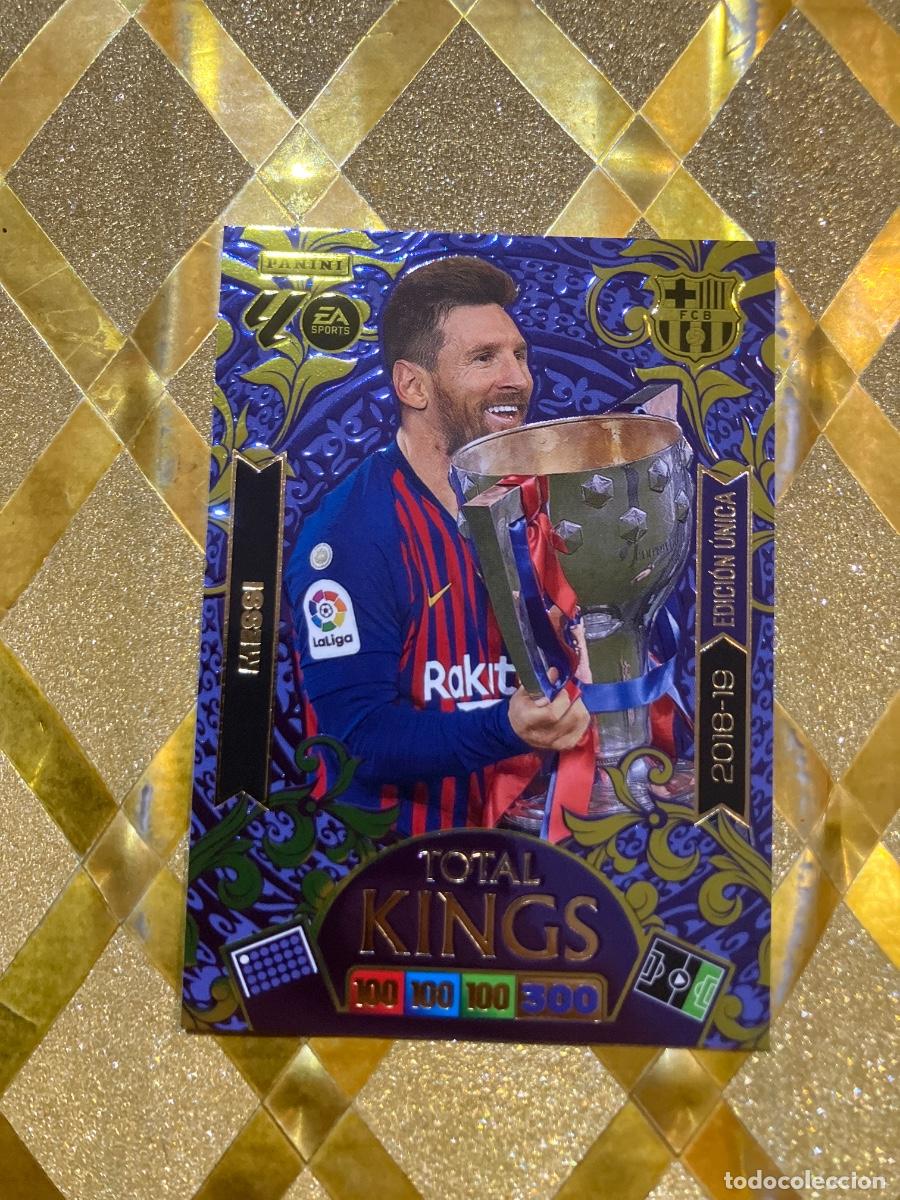 Cromos de F&uacute;tbol: CROMO FUTBOL MESSI BARCELONA 2018 2019 DREAM BOX TOTAL KINGS ADRENALYN 2025 2026 PANINI !