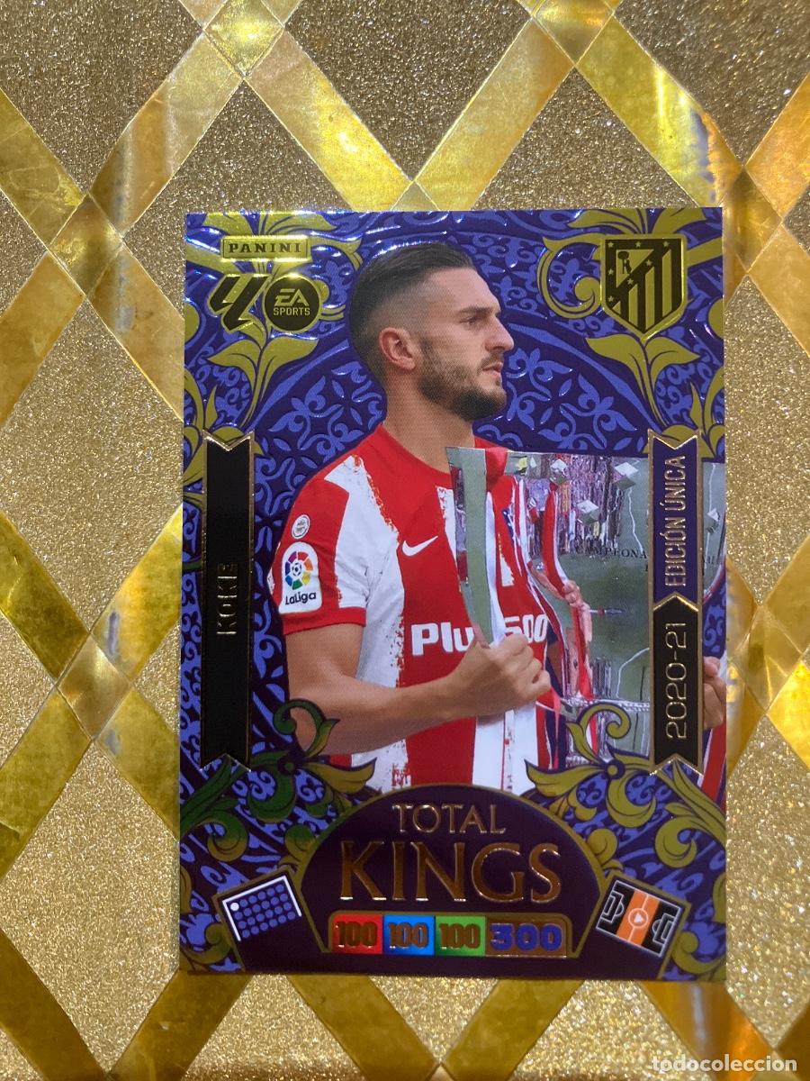 Cromos de F&uacute;tbol: CROMO FUTBOL KOKE ATLETICO MADRID 2020 2021 DREAM BOX TOTAL KINGS ADRENALYN 2025 2026 PANINI !
