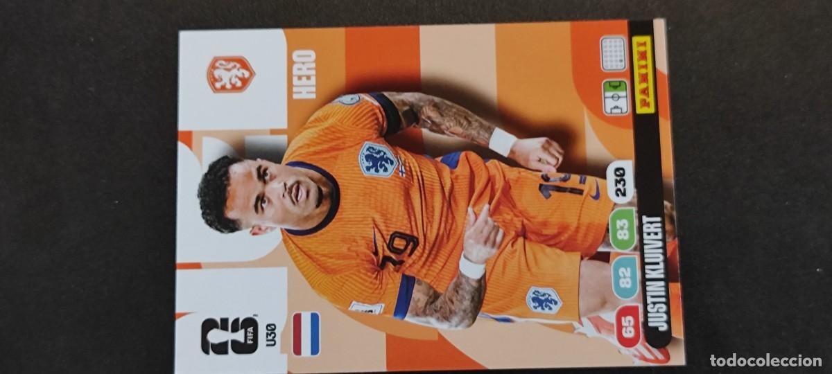Cromos de F&uacute;tbol: ADRENALYN XL FIFA WORLD CUP 2026 CARD UPDATE/ACTUALIZACION KLUIVERT HOLANDA # U30 PANINI