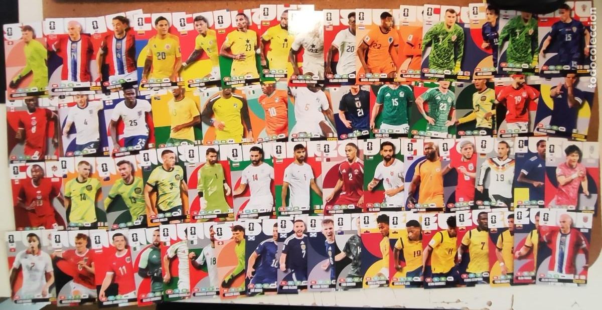 Cromos de F&uacute;tbol: ADRENALYN XL FIFA WORLD CUP 2026 LOTE DE 60 CARTAS SIN REPETIR # PANINI