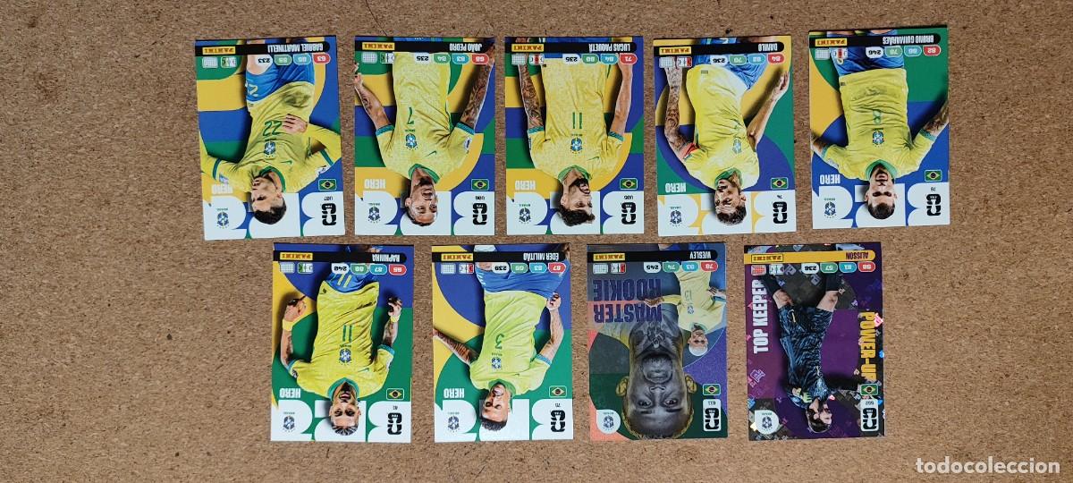 Cromos de F&uacute;tbol: ADRENALYN XL FIFA WORLD CUP 2026 LOTE 9 CARTAS DE BRASIL # PANINI