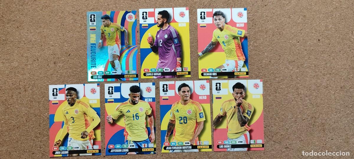 Cromos de F&uacute;tbol: ADRENALYN XL FIFA WORLD CUP 2026 LOTE 7 CARTAS DE COLOMBIA # PANINI