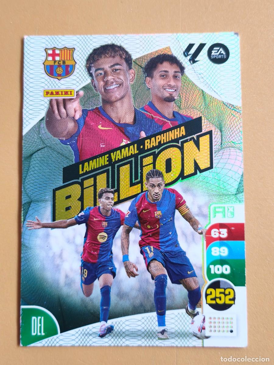 Cromos de F&uacute;tbol: lamine yamal, 2024 25 billion