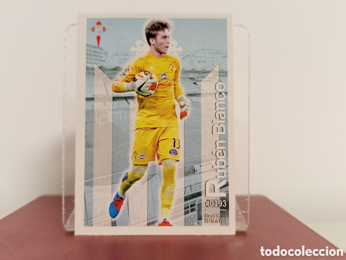 Cromos de F&uacute;tbol: ❇️ CROMO ⚽ RUB&Eacute;N BLANCO CELTA DE VIGO 193 LIGA QUIZ 15 16 2015 2016 METALCARDS LIMITED EDITION ❇️