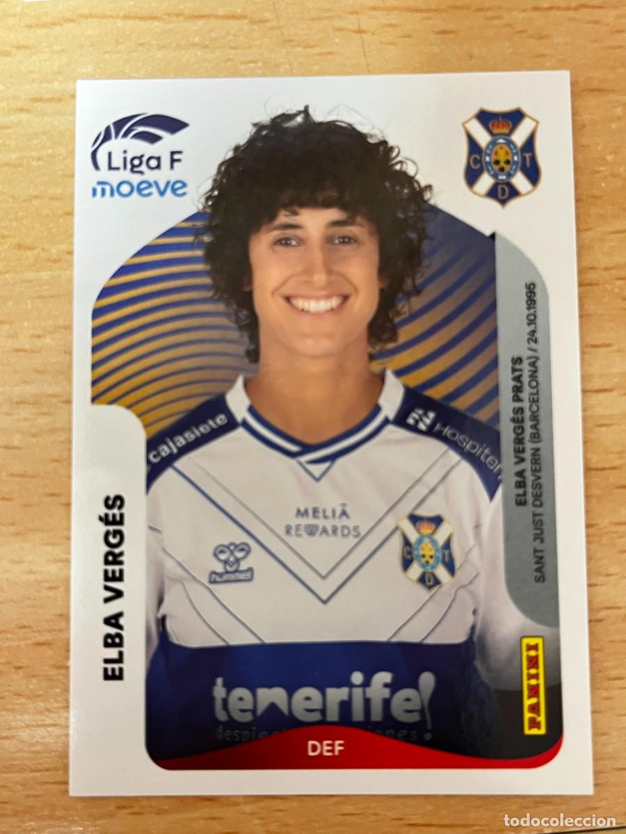 Cromos de F&uacute;tbol: LIGA FEMENINA 2025 2026 25 26 PANINI N&ordm; 109 ELBA VERG&Eacute;S COSTA ADEJE TENERIFE