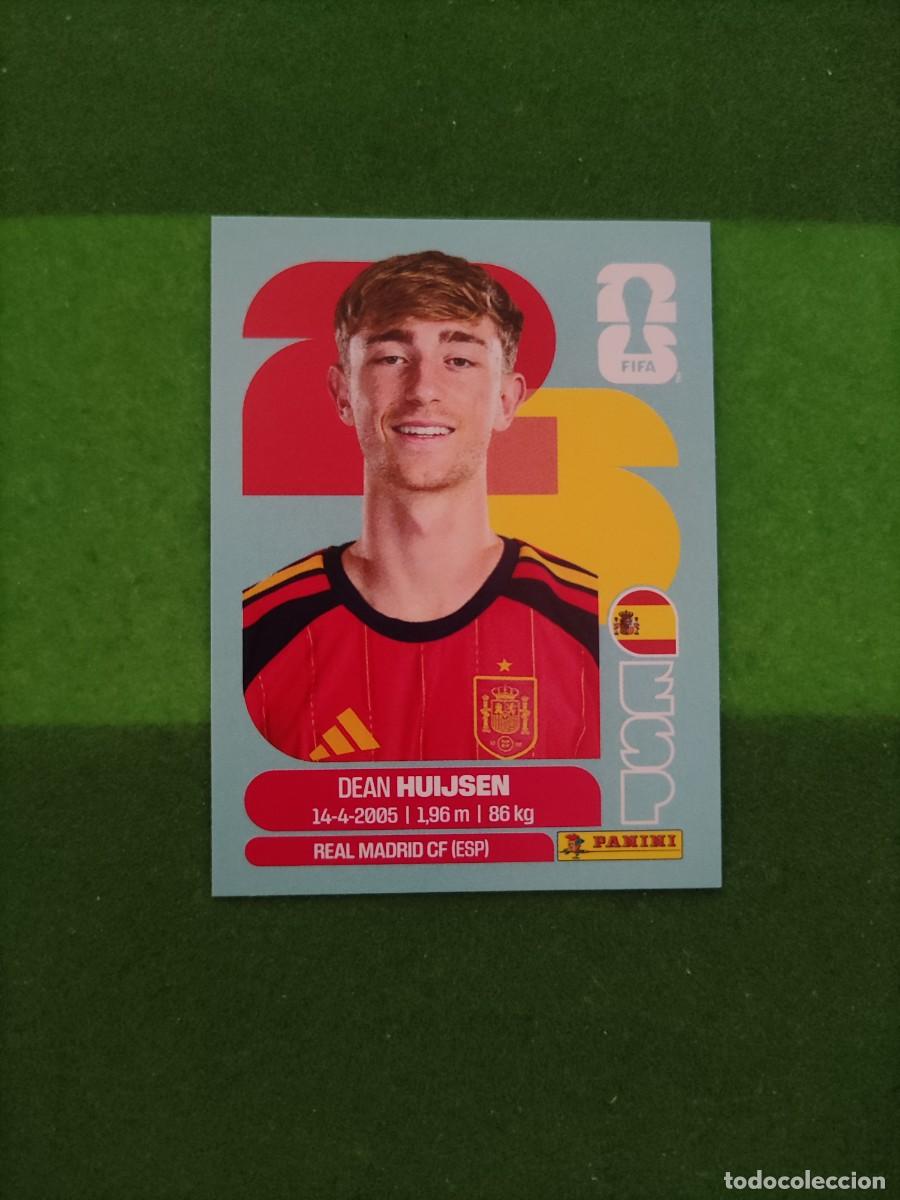 Cromos de F&uacute;tbol: Huijsen Espa&ntilde;a ESP 5 Sticker Mundial 2026 FIFA World Cup / Sin pegar