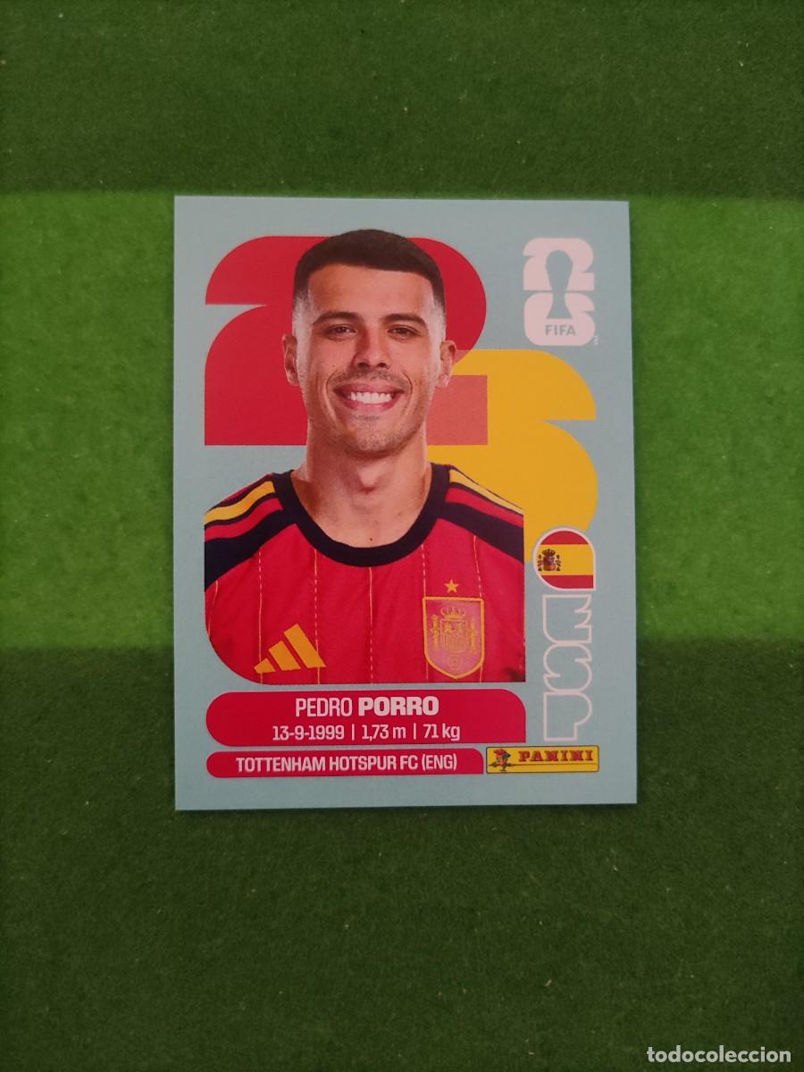 Cromos de F&uacute;tbol: Porro Espa&ntilde;a ESP 6 Sticker Mundial 2026 FIFA World Cup / Sin pegar