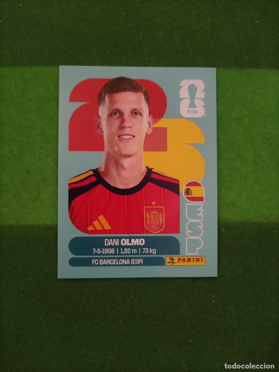Cromos de F&uacute;tbol: Dani Olmo Espa&ntilde;a ESP 16 Sticker Mundial 2026 FIFA World Cup / Sin pegar