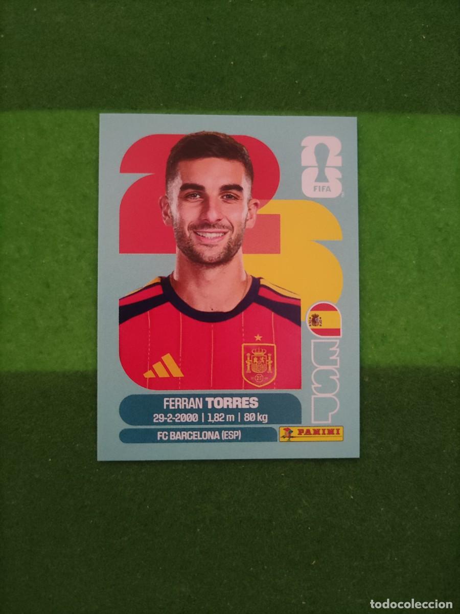 Cromos de F&uacute;tbol: Ferr&aacute;n Torres Espa&ntilde;a ESP 18 Sticker Mundial 2026 FIFA World Cup / Sin pegar