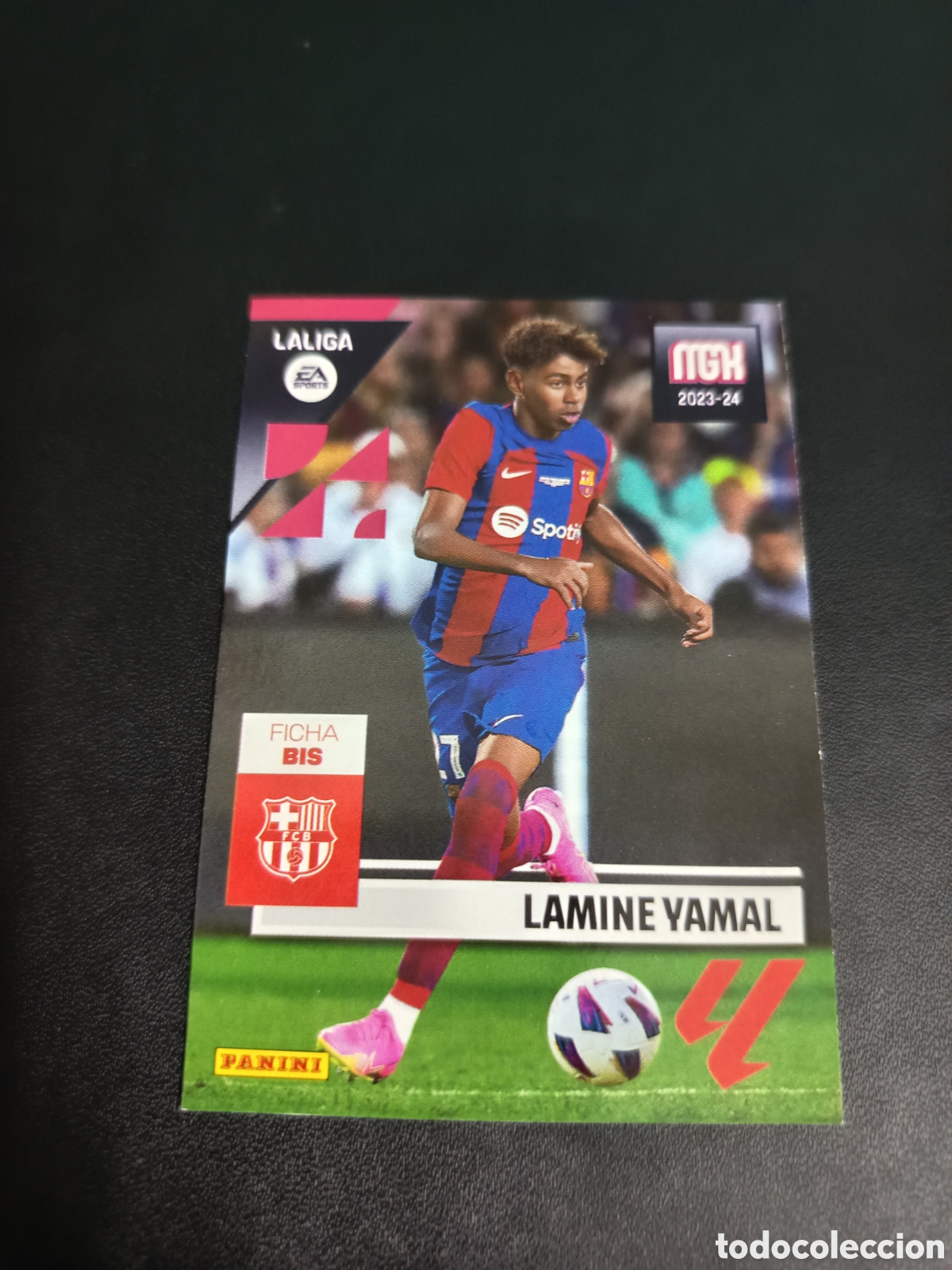 Cromos de F&uacute;tbol: YAMAL MEGACRACKS 2023 2024 108 BIS