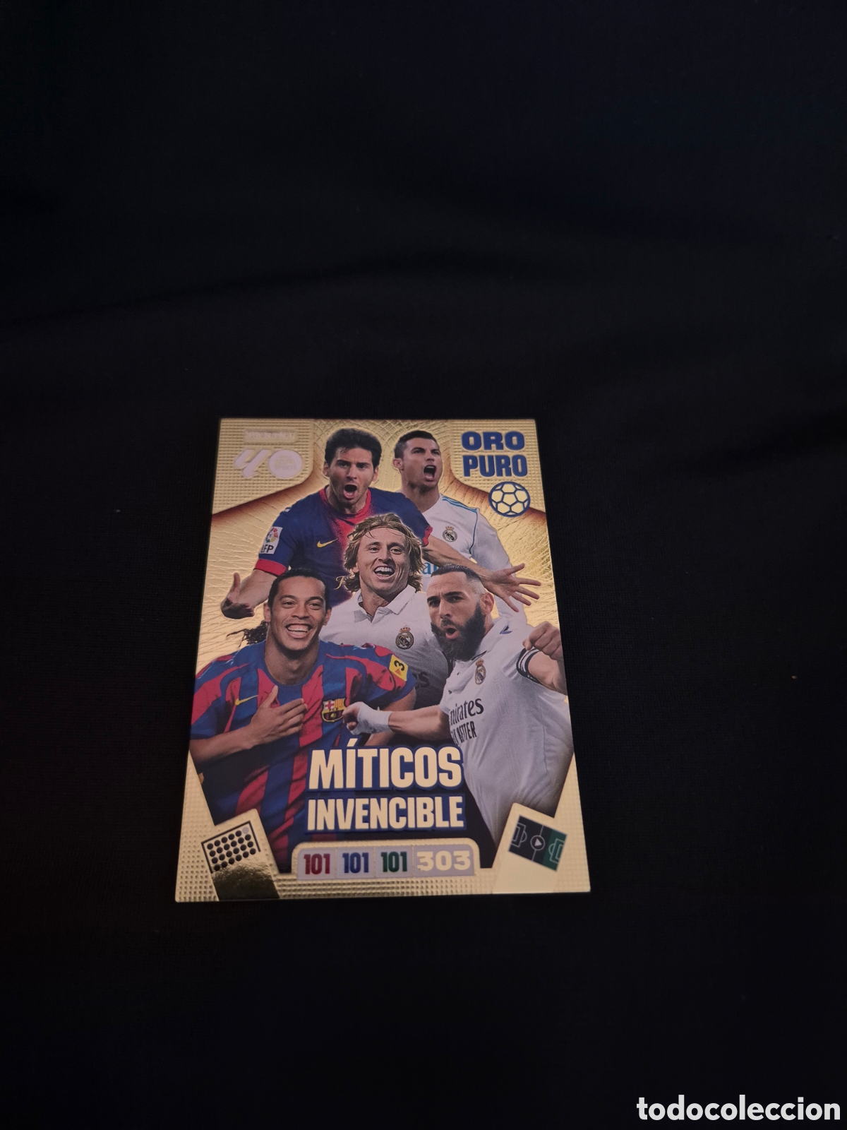 Cromos de F&uacute;tbol: M&iacute;ticos Invencible ORO PURO - Adrenalyn XL 2025/26 - NUEVO