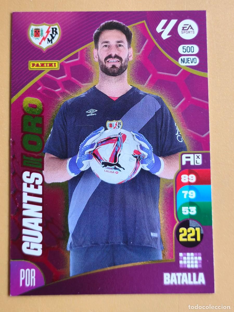 Cromos de F&uacute;tbol: batalla, 2024 25 guantes oro