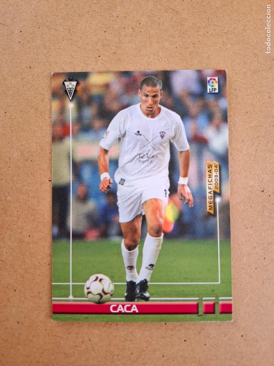 Cromos de F&uacute;tbol: MEGAFICHAS 2003 2004 03 04 - PANINI - 16 BIS CAC&Aacute; - ALBACETE BALOMPIE (CM)