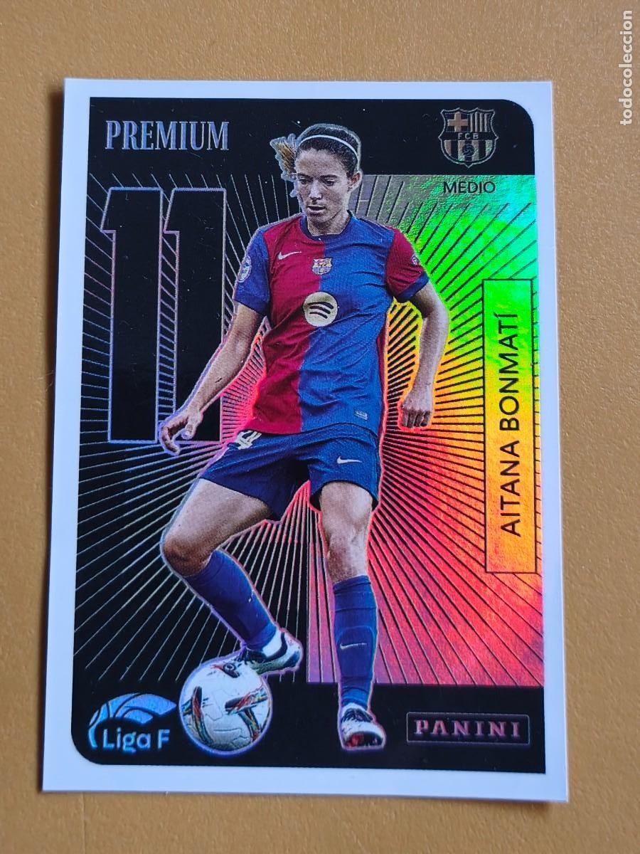 Cromos de F&uacute;tbol: aitana bonmati, liga F 2024 25 premium
