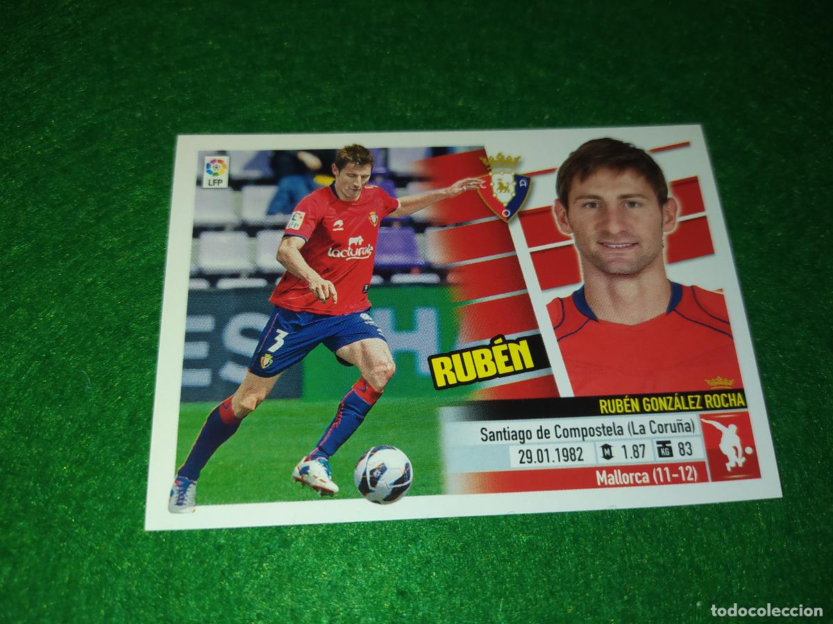 Cromos de F&uacute;tbol: LIGA ESTE 2013 2014 13/14 NUEVO SIN PEGAR OSASUNA N&ordm; 7 A RUBEN