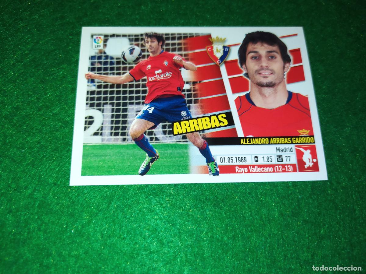 Cromos de F&uacute;tbol: LIGA ESTE 2013 2014 13/14 NUEVO SIN PEGAR OSASUNA N&ordm; 5 ARRIBAS