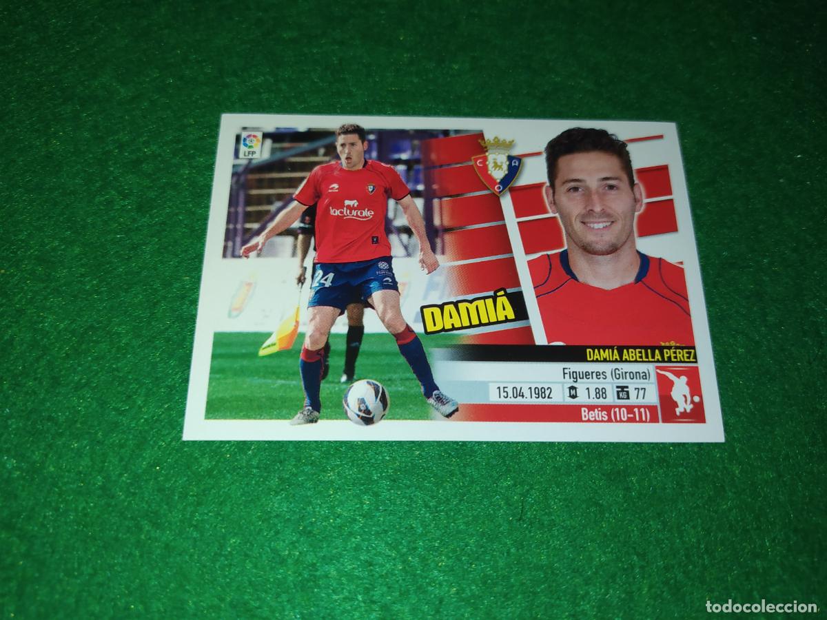 Cromos de F&uacute;tbol: LIGA ESTE 2013 2014 13/14 NUEVO SIN PEGAR OSASUNA N&ordm; 3 B DAMIA