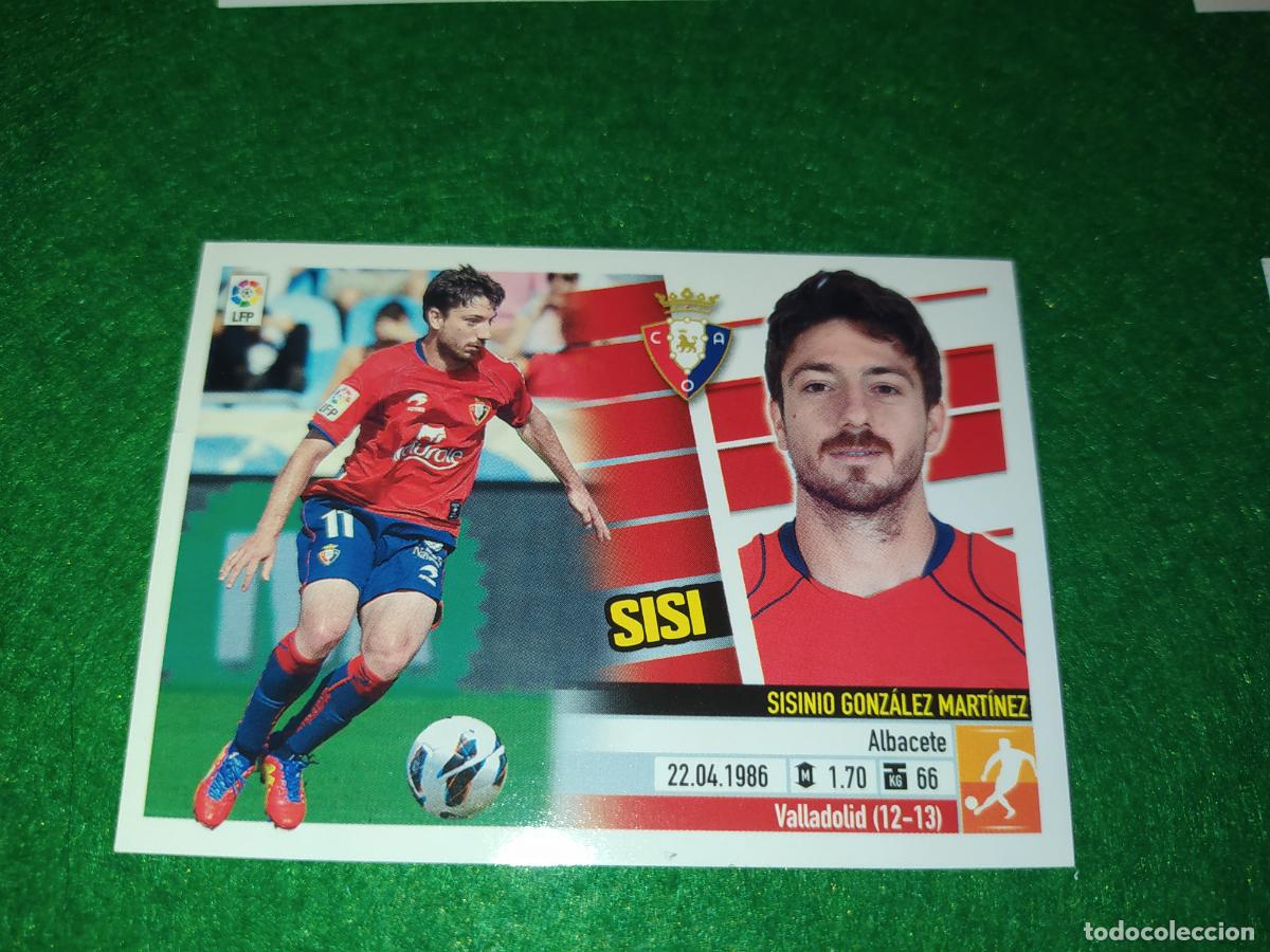 Cromos de F&uacute;tbol: LIGA ESTE 2013 2014 13/14 NUEVO SIN PEGAR OSASUNA N&ordm; 10 B SISI
