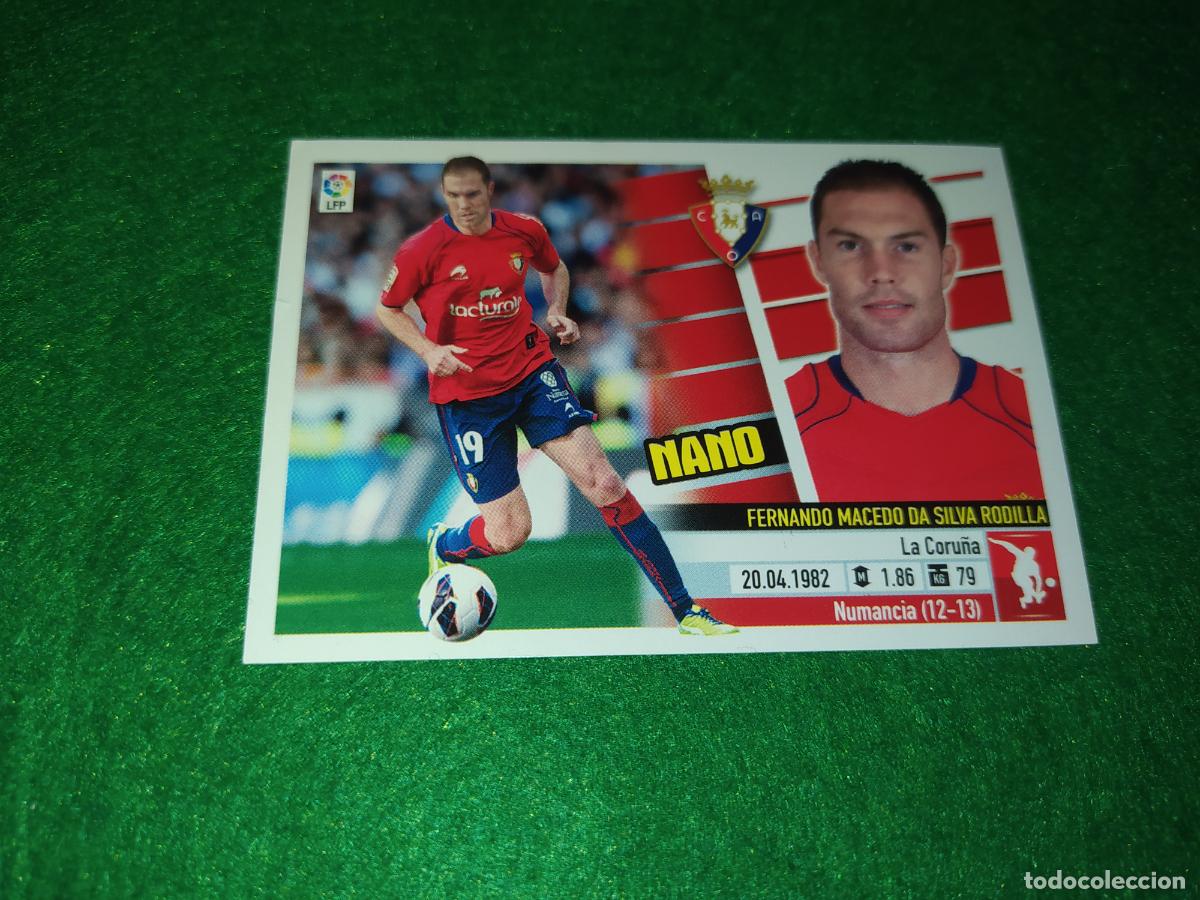 Cromos de F&uacute;tbol: LIGA ESTE 2013 2014 13/14 NUEVO SIN PEGAR OSASUNA N&ordm; 7 B NANO