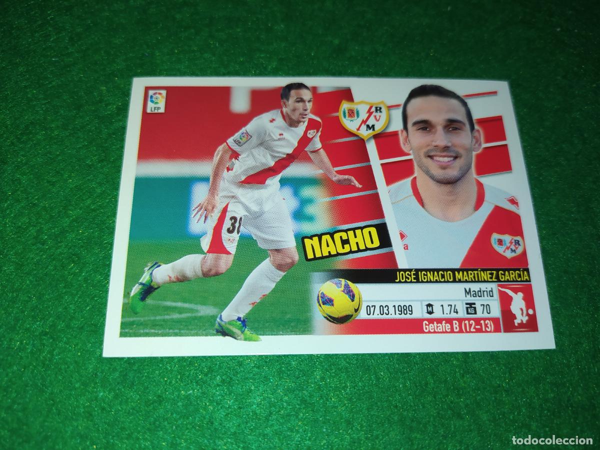 Cromos de F&uacute;tbol: LIGA ESTE 2013 2014 13/14 NUEVO SIN PEGAR RAYO VLLECANO N&ordm; 7 NACHO
