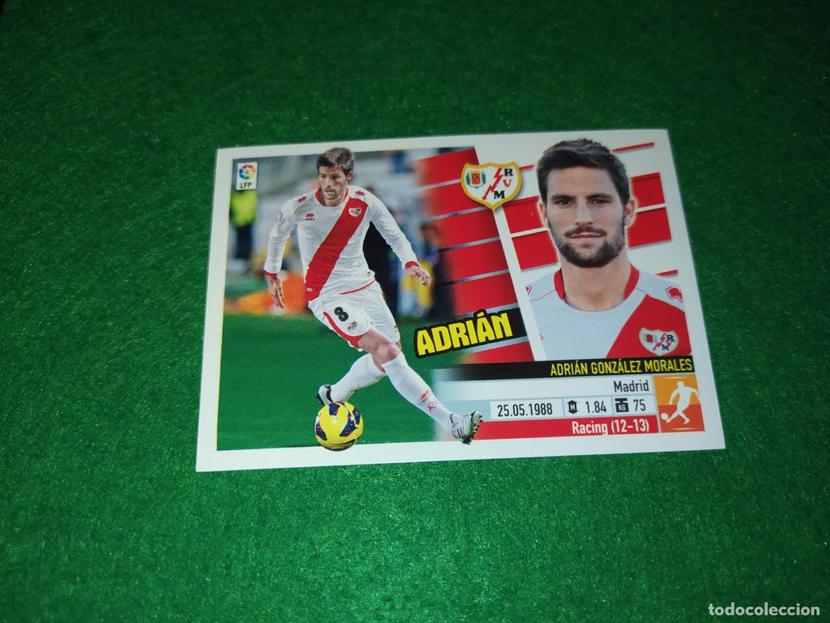 Cromos de F&uacute;tbol: LIGA ESTE 2013 2014 13/14 NUEVO SIN PEGAR RAYO VLLECANO N&ordm; 9 ADRIAN