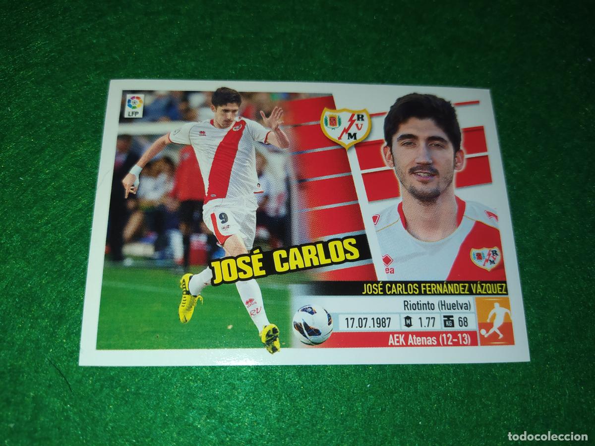 Cromos de F&uacute;tbol: LIGA ESTE 2013 2014 13/14 NUEVO SIN PEGAR RAYO VLLECANO N&ordm; 10 JOSE CARLOS
