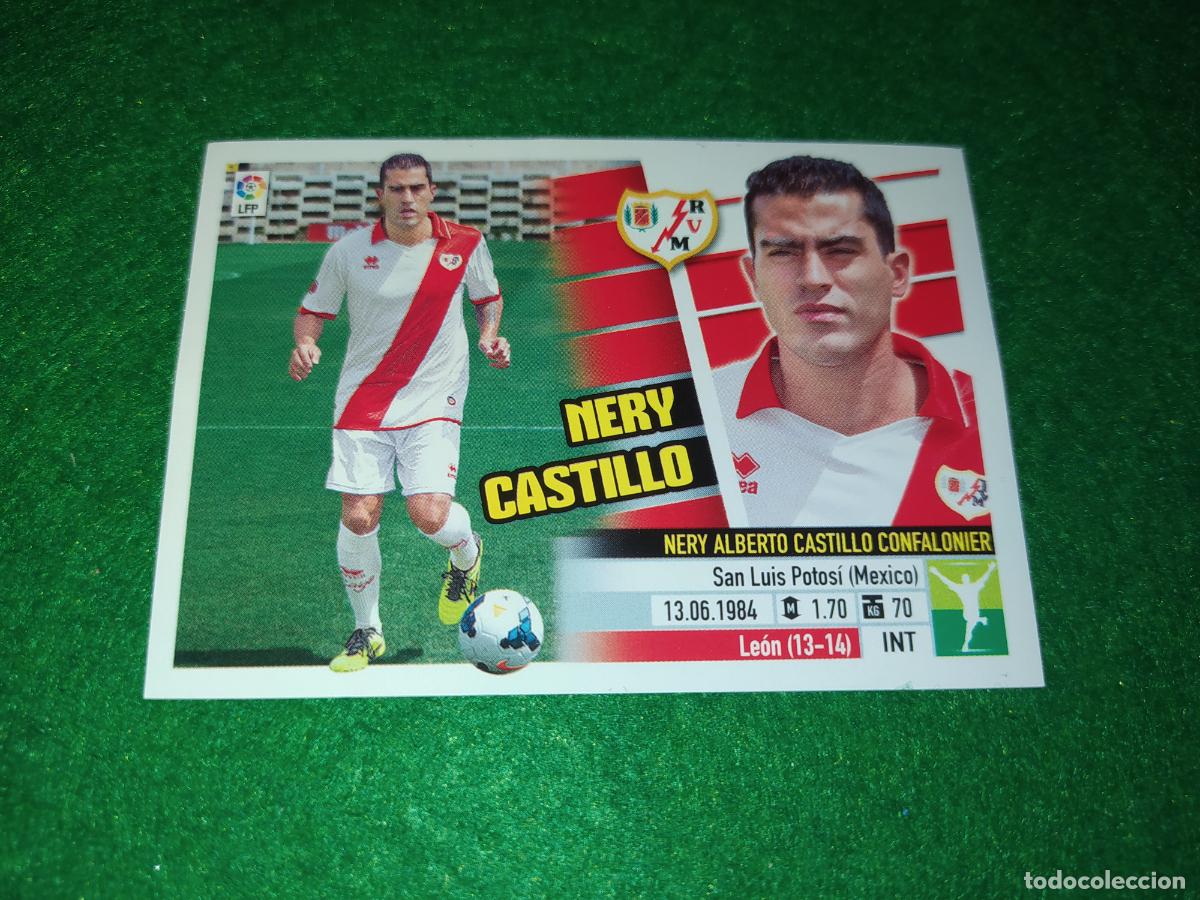 Cromos de F&uacute;tbol: LIGA ESTE 2013 2014 13/14 NUEVO SIN PEGAR RAYO VLLECANO N&ordm; 16 NERY CASTILLO