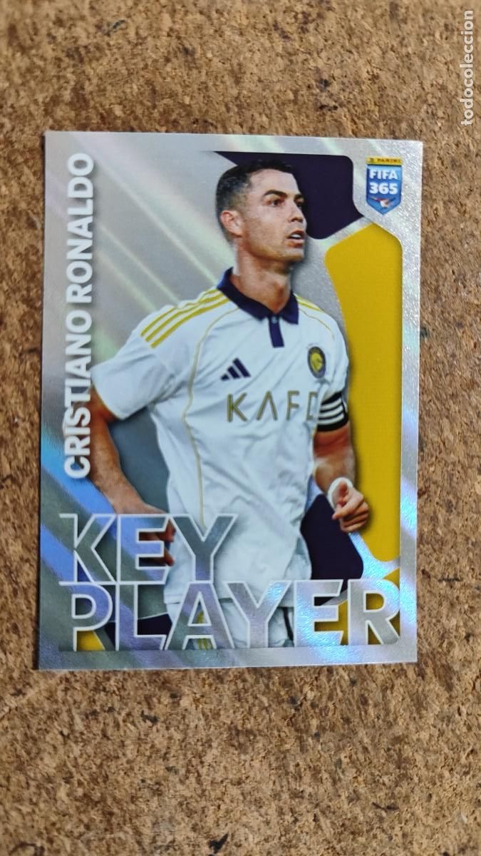 Cromos de F&uacute;tbol: FIFA 365 2026 UCL STICKER KEY PLAYER CRISTIANO RONALDO AL NASSR # 435 PANINI