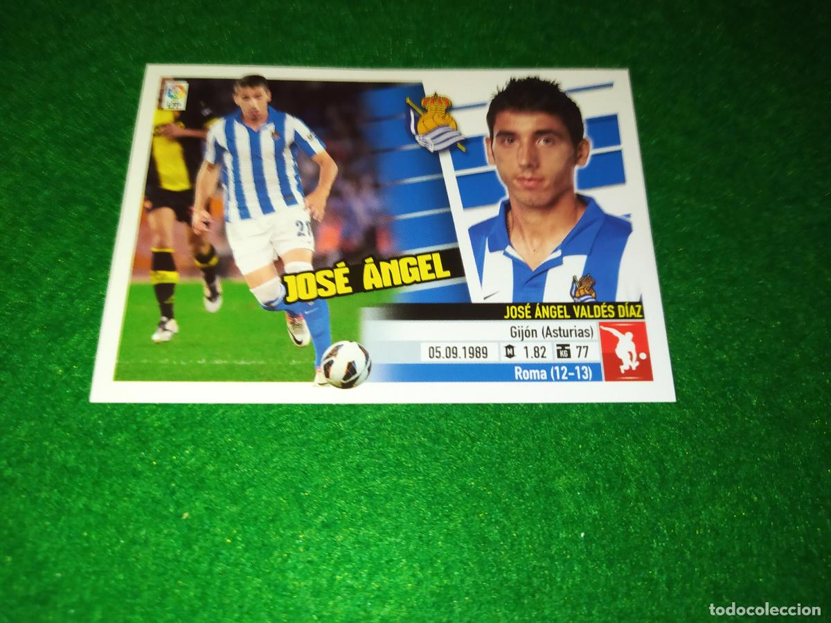 Cromos de F&uacute;tbol: LIGA ESTE 2013 2014 13/14 NUEVO SIN PEGAR REAL SOCIEDAD N&ordm; 6 B JOSE ANGEL