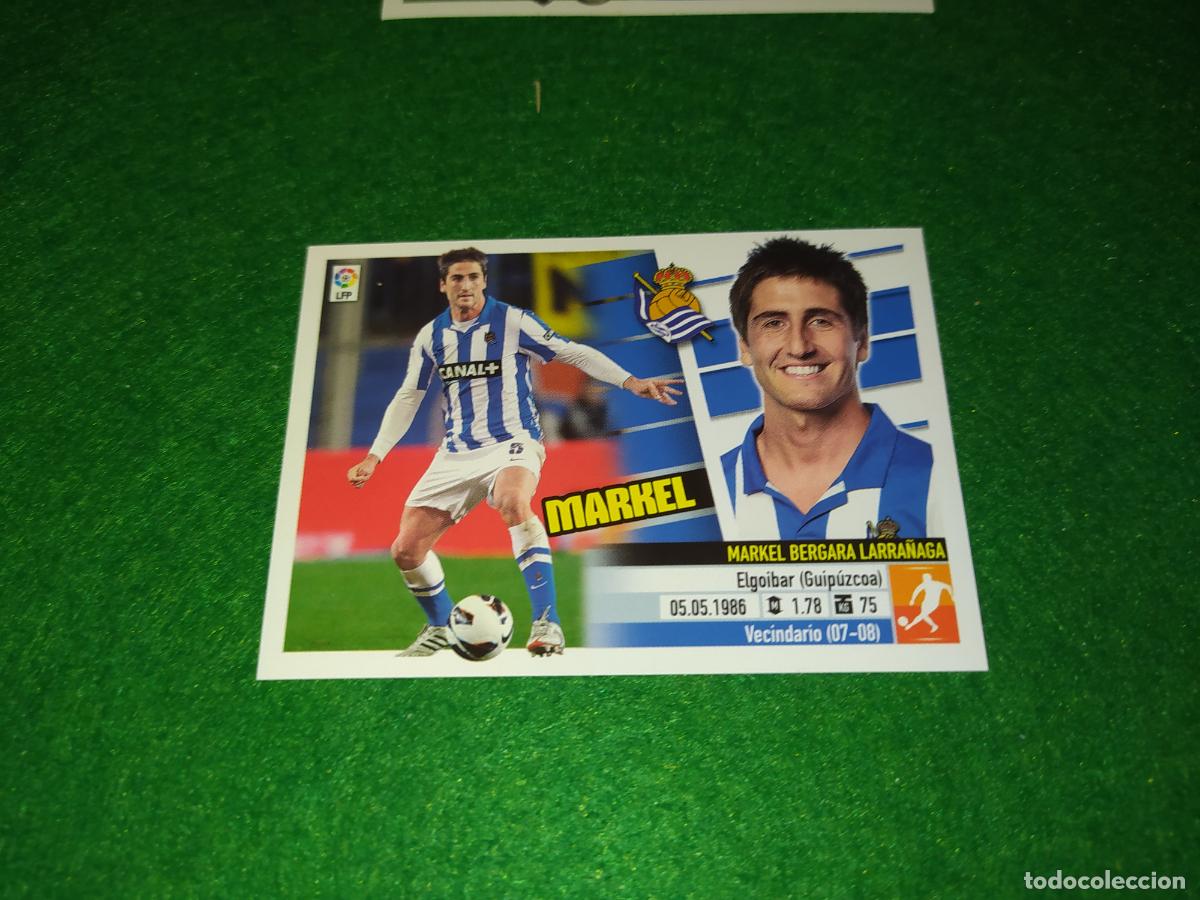 Cromos de F&uacute;tbol: LIGA ESTE 2013 2014 13/14 NUEVO SIN PEGAR REAL SOCIEDAD N&ordm; 8 MARKEL