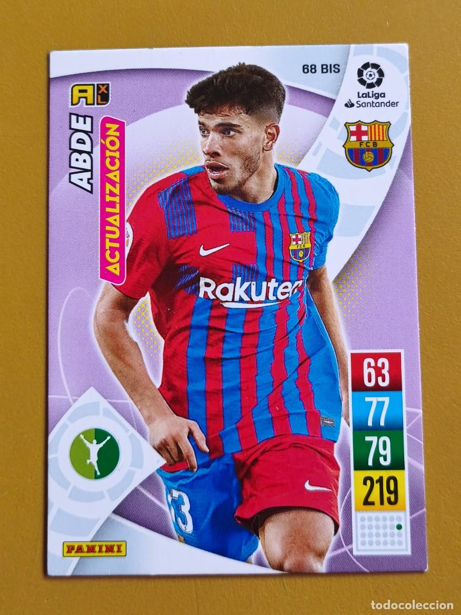 Cromos de F&uacute;tbol: abde, 2021 22 actualizacion