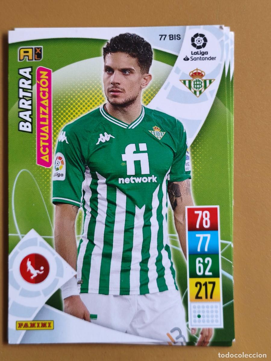 Cromos de F&uacute;tbol: bartra, 2021 22 actualizacion