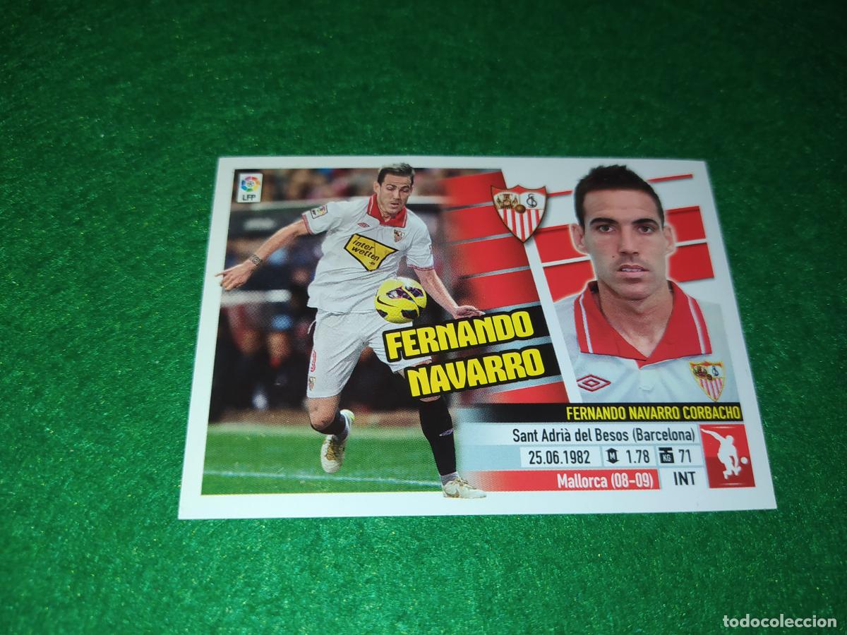 Figurine di Calcio: LIGA ESTE 2013 2014 13/14 NUEVO SIN PEGAR SEVILLA FC N&ordm; 6 FERNANDO NAVARRO