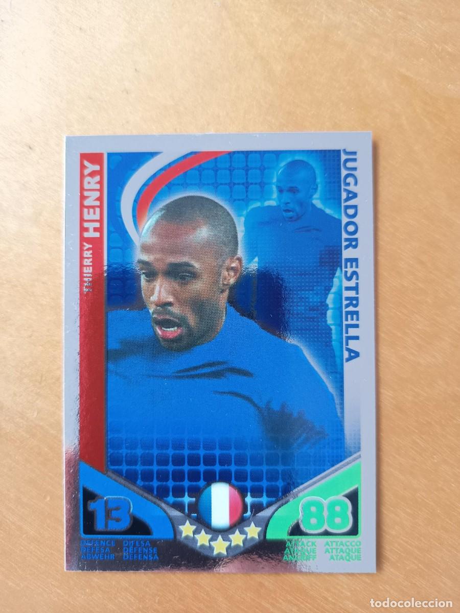 Figurine di Calcio: THIERRY HENRY MATCH ATTAX MUNDIAL 2010