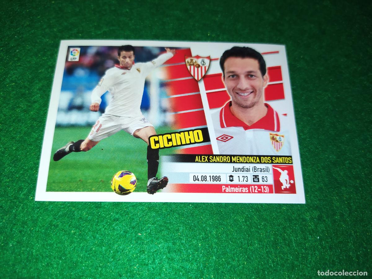 Cartes &agrave; collectionner de Football: LIGA ESTE 2013 2014 13/14 NUEVO SIN PEGAR SEVILLA FC N&ordm; 4 CICINHO