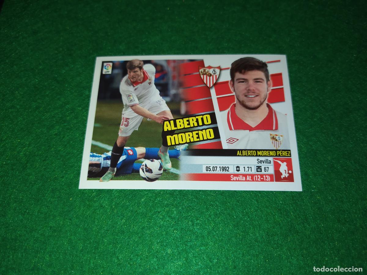 Cartes &agrave; collectionner de Football: LIGA ESTE 2013 2014 13/14 NUEVO SIN PEGAR SEVILLA FC N&ordm; 7 ALBERTO MORENO