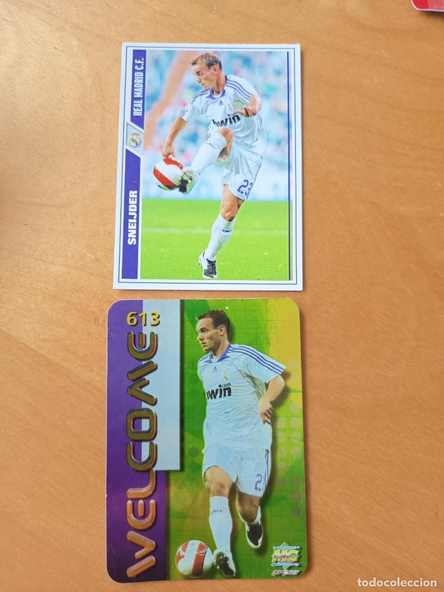 Cartes &agrave; collectionner de Football: SNEIJDER (REAL MADRID) LOTE MUNDICROMO 2008