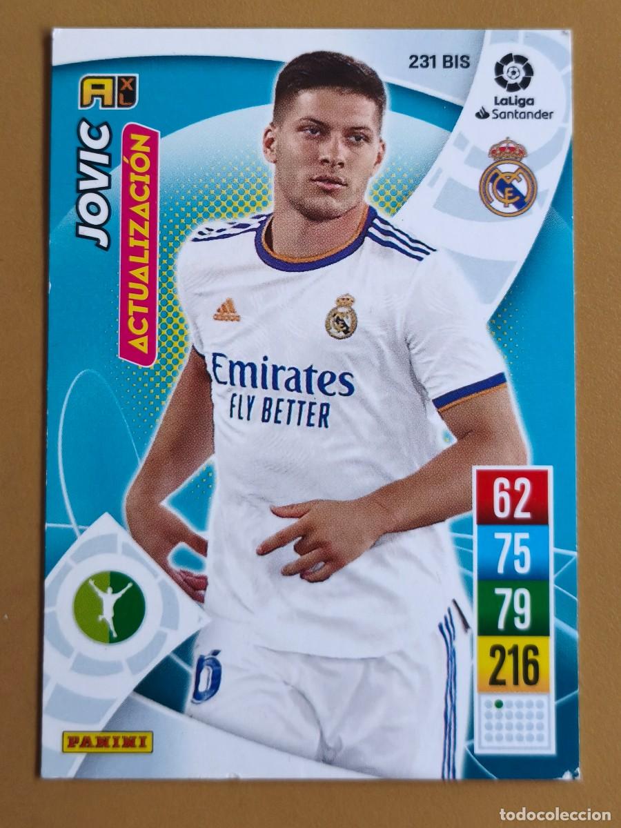 Cartes &agrave; collectionner de Football: jovic, 2021 22 actualizacion